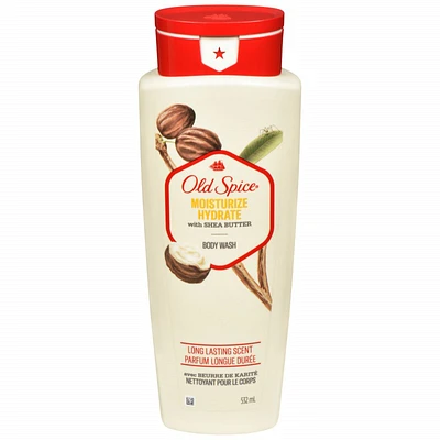 Old Spice Fraicheur Body Wash Moisturizer with Shea Butter - 532ml