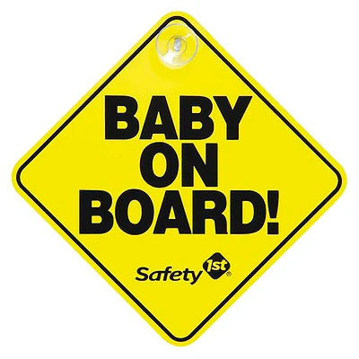 Safety 1st Baby on Board Sign