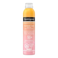 Neutrogena Invisible Daily Defense Body Mist Sunscreen - SPF 50+ - 141g