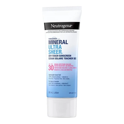 Neutrogena Mineral Ultra Sheer Dry-Touch Sunscreen - SPF 30 - 88ml