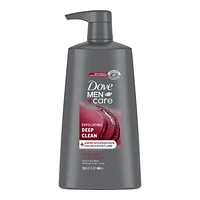 Dove Men+Care Deep Clean Body/Face Wash - 695ml