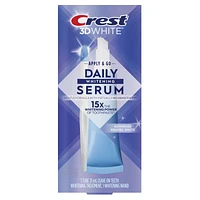 Crest 3D White Apply & Go Daily Whitening Serum - 15X The Whitening Power of Toothpaste - 21ml