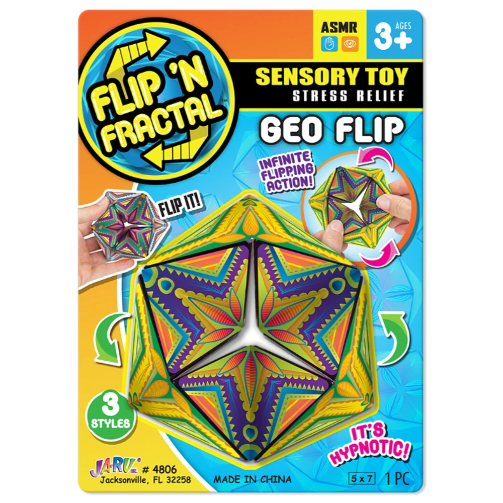 Flip 'N Fractal Geo Flip Sensory Toy