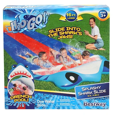 H2O GO! Splashy Shark Water Slide - 16in