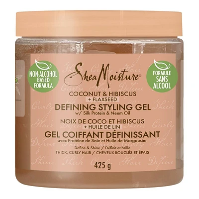 SheaMoisture Coconut & Hibiscus Defining Styling Gel - 425g