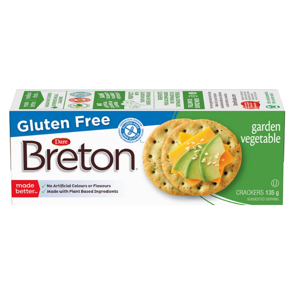 Dare Breton Crackers - Garden Vegetable