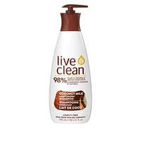 Live Clean Coconut Milk Moisturizing Shampoo - 750ml