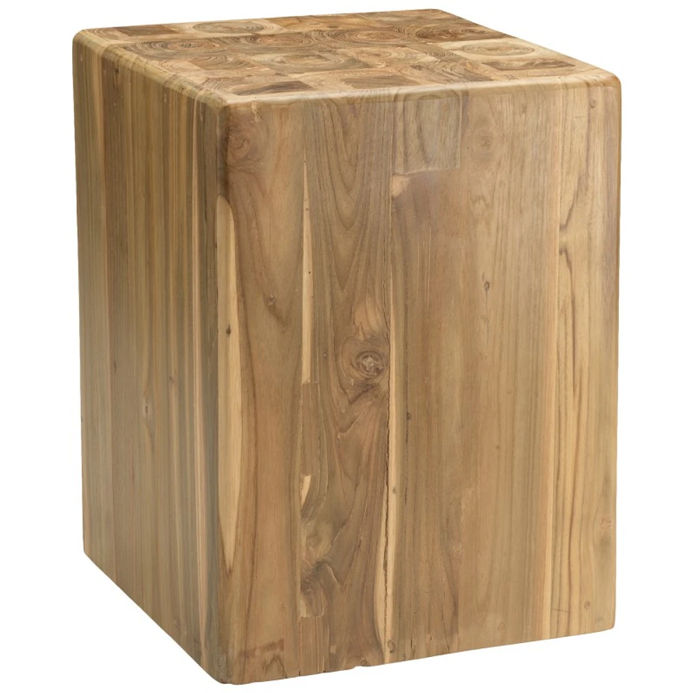 Collection by London Drugs Rowan Wood Stool - 34x34x45cm