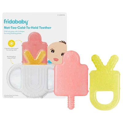 Fridababy Not-Too-Cold-to-Hold Teether - Multicolour