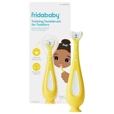 Fridababy Toddlers Training Toothbrush - Yellow