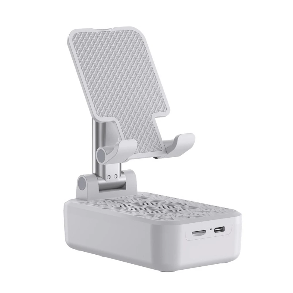 Emrge Wireless Speaker Stand - White - EMWSVWH