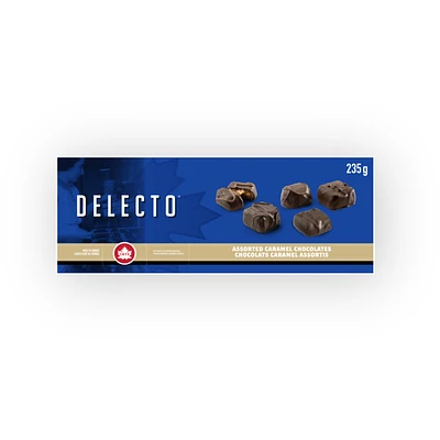 Ganong Delecto Caramel Chocolates - Assorted - 235g