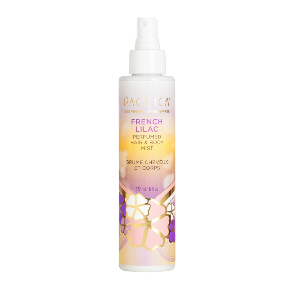 Pacifica Perfumed Hair and Body Mist - French Lilac - 177ml