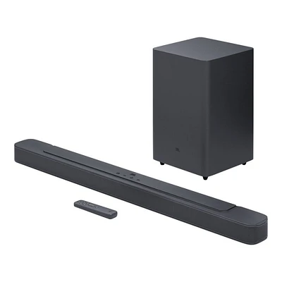 JBL Bar 2.1 Deep Bass (MK2) 2.1-ch Soundbar System with Wireless Subwoofer - Black - JBL2GBAR21DB2BLKAM