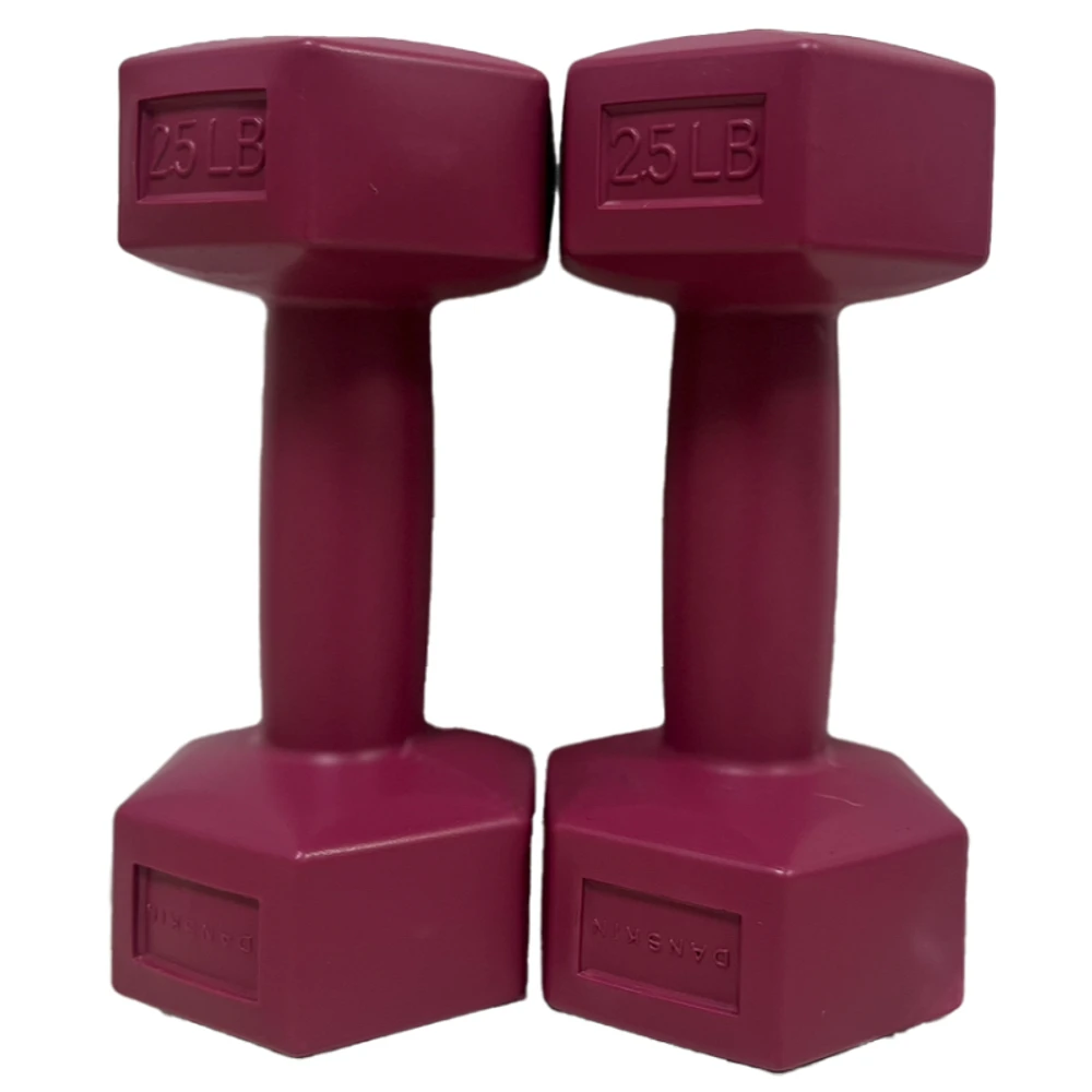 Danskin Dumbbell Set - Wine - 2x2.5lb