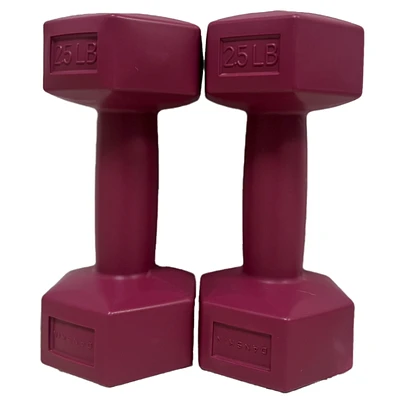 Danskin Dumbbell Set - Wine - 2x2.5lb