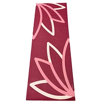 Danskin Printed Yoga Mat - Wine - 4mm