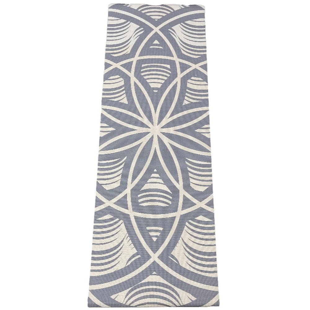 Danskin Printed Yoga Mat - Blue - 4mm