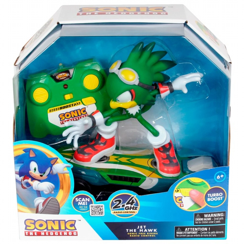 NKOK Sonic Free Rider Remote Control Jet - Green