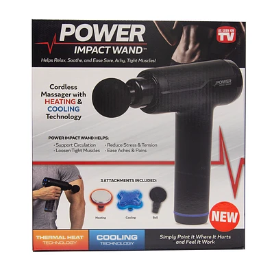 Power Impact Wand Massager - HB-83081-WV