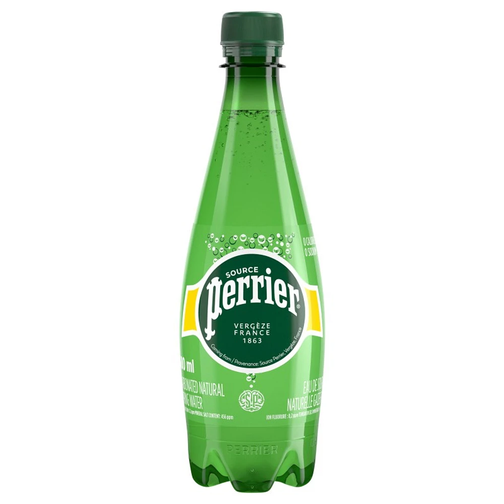 Perrier Carbonated Natural Spring Mineral Water - 500ml