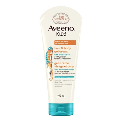 Aveeno Kids Face & Body Gel Cream - 227ml