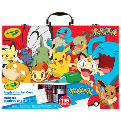 Crayola Pokemon Inspiration Art Case - Multicolor