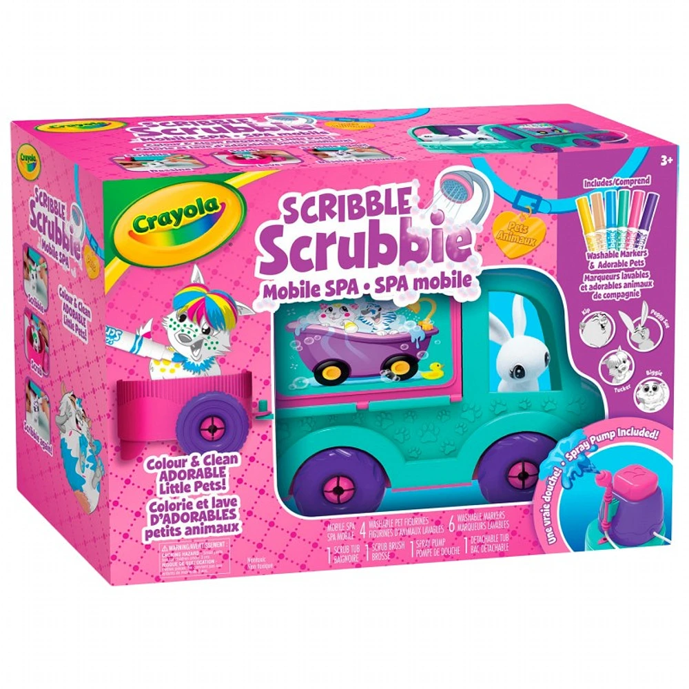 Crayola Scribble Scrubbie Pets Playset