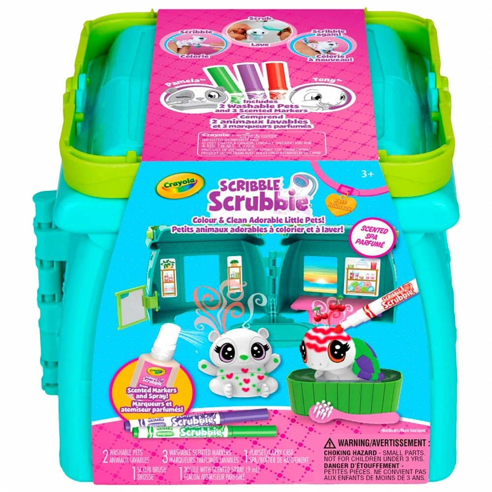 Crayola Scribble Scrubbie Pets Playset - Scented Spa