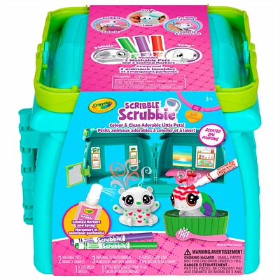 Crayola Scribble Scrubbie Pets Playset - Scented Spa