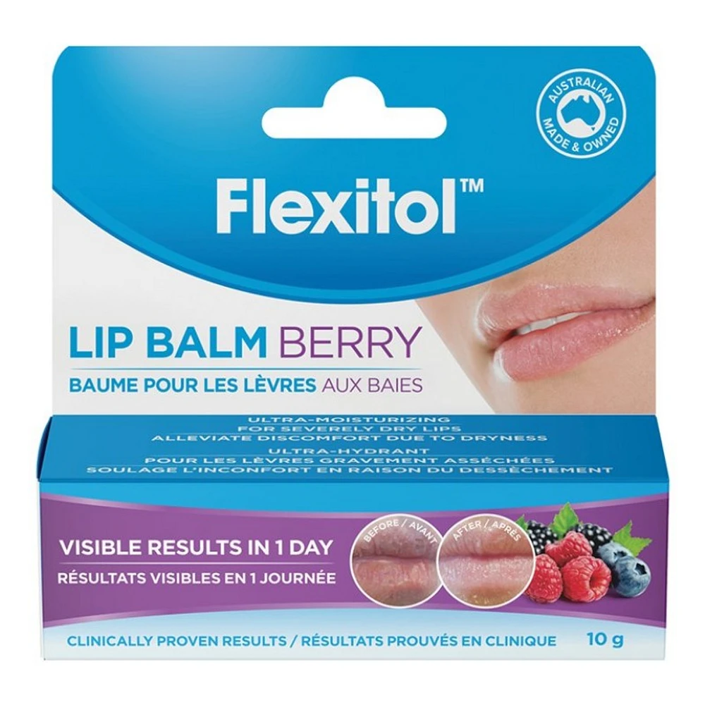 Flexitol Lip Balm - Berry - 10g