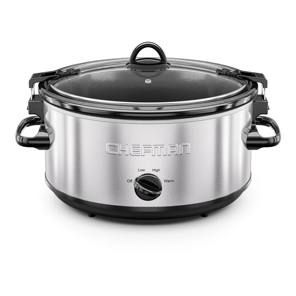 Chefman Slow Cooker - 6qt - RJ15-6-LL-V2-CA