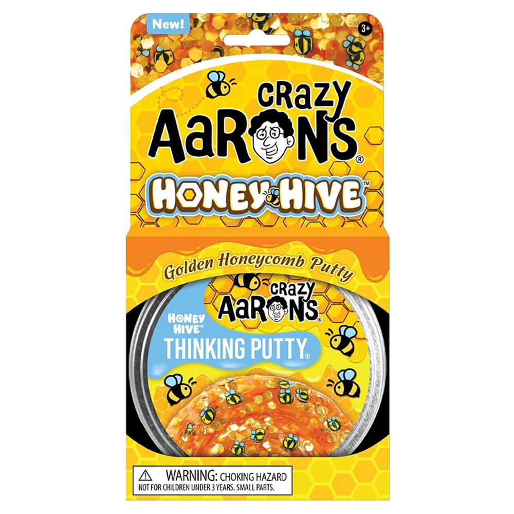 Crazy Aaron's Trendsetters Putty Playset - Honey Hives - 4 Inches