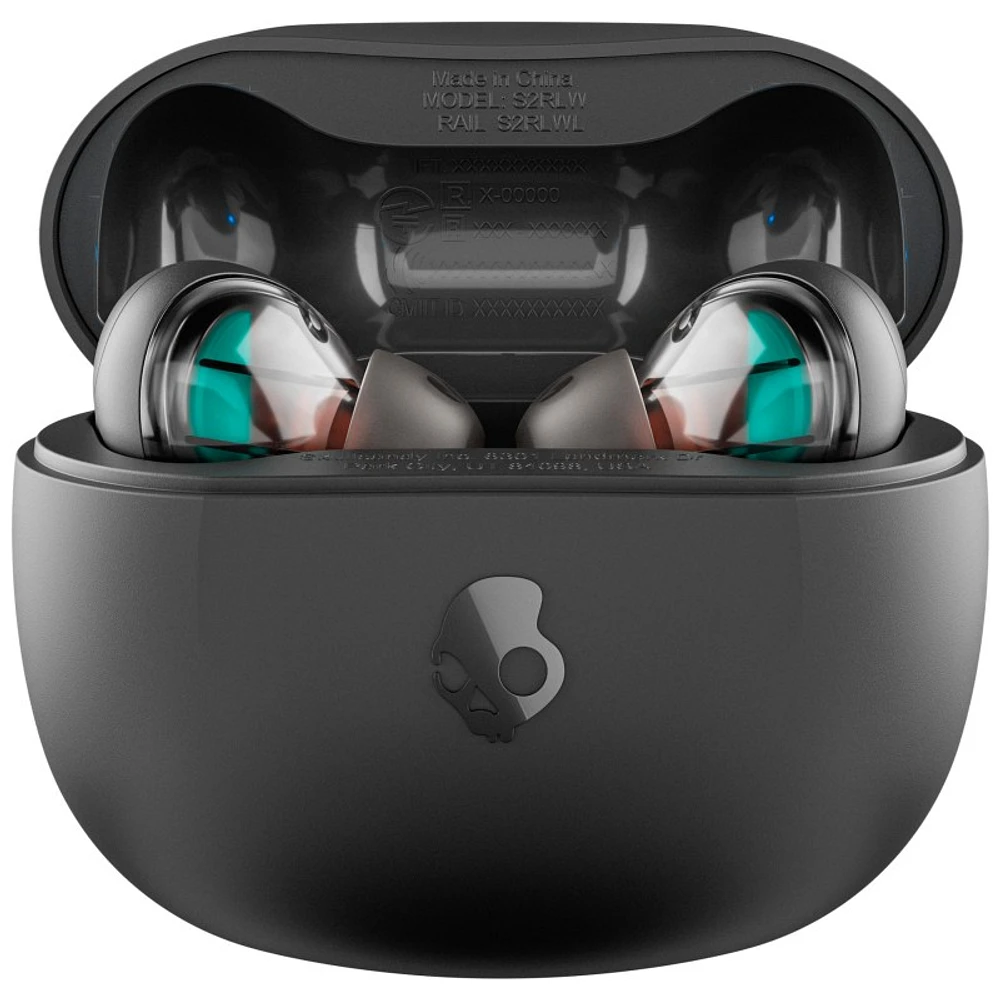 Skullcandy Rail True Wireless Earbuds - True Black - S2RLW-Q740