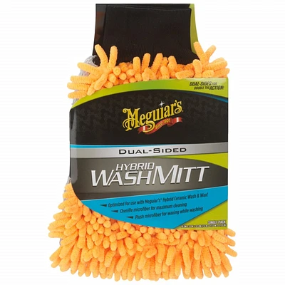 Meguiar's Hybrid Wash Mitt - Orange