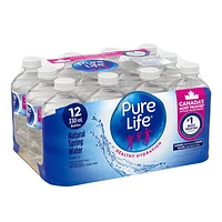 Pure Life Natural Spring Water - 12x330ml