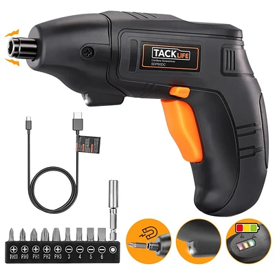 Tacklife Screwdriver - Black - SDP60DC