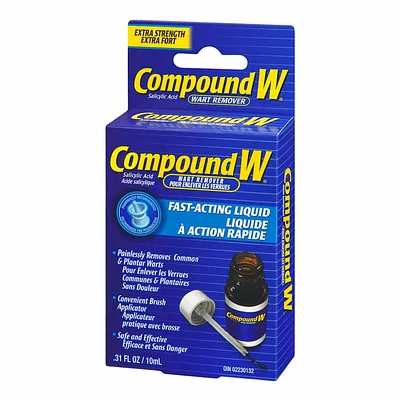 Compound W Liquid Wart Remover - 10ml