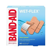 BAND-AID Wet-Flex Bandages - 60's