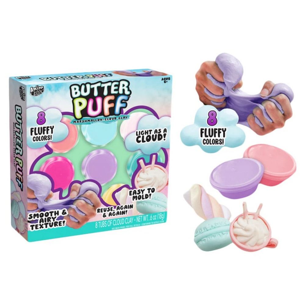 Butter Puff - Marshmallow Cloud Clay