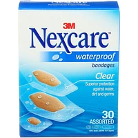 3M Nexcare Waterproof Bandages - 30s