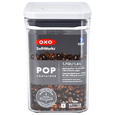 OXO SoftWorks Pop Container - Rectangle Short - 1.6L