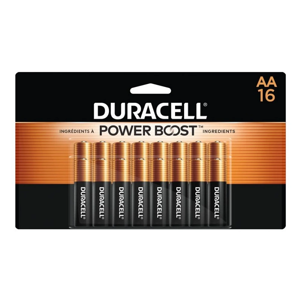 Duracell CopperTop AA Alkaline Batteries - 16 pack