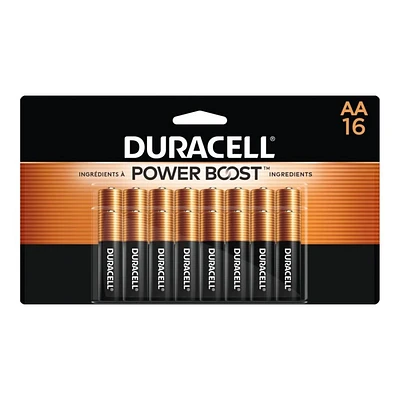 Duracell CopperTop AA Alkaline Batteries - 16 pack