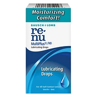 Bausch + Lomb renu MultiPlus Contact Lens Lubricating Drops - 8 ml