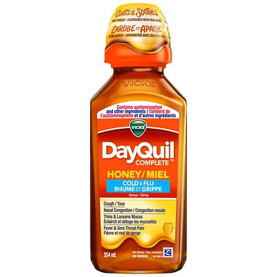 Vicks Dayquil Complete Honey - 354ml