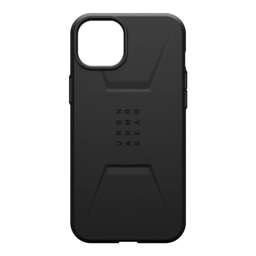 UAG Civilian Series Case for Apple iPhone 15 Plus - Black