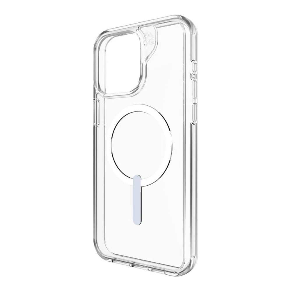 Zagg Crystal Palace Case for Apple iPhone 15 Pro Max - Clear Snap