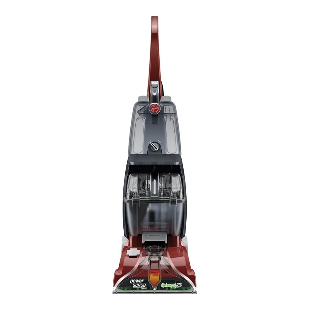 Hoover Power Scrub Deluxe Carpet Cleaner - Red - FH50150NC