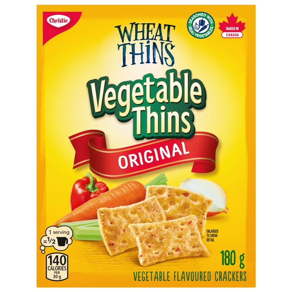 Christie Wheat Thins - Vegetable - 180g